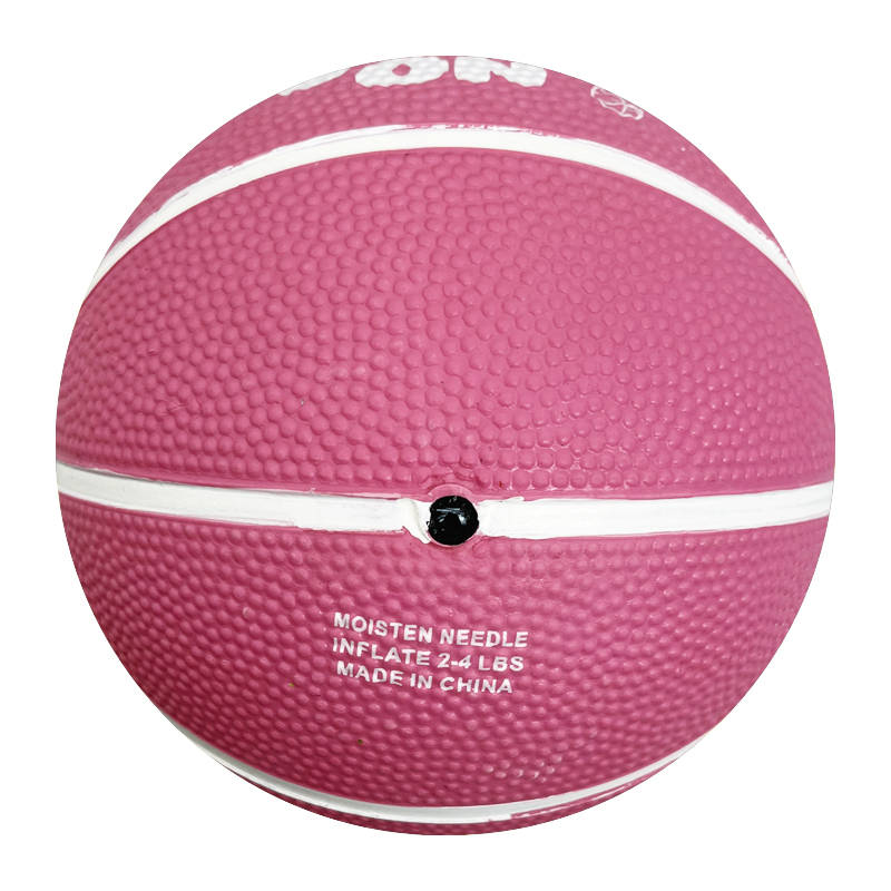 Custom Logo Mini Rubber Basketball Ball - ueeshop