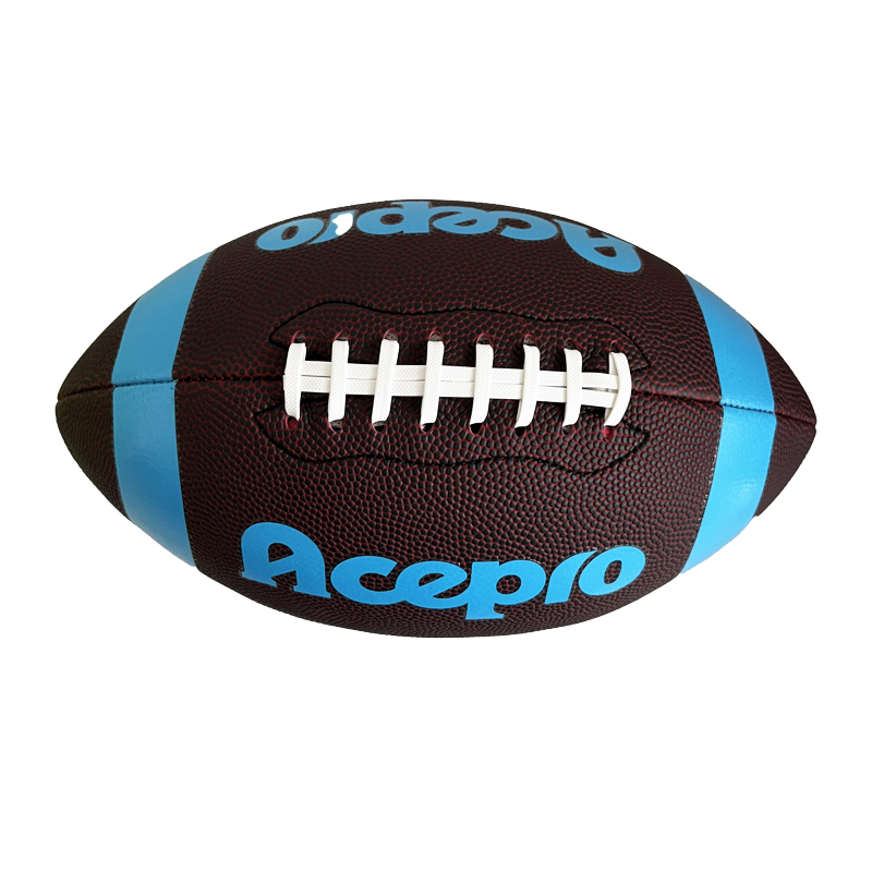 Football Professional Brown Rugby Size 9 American Football - UEESHOP