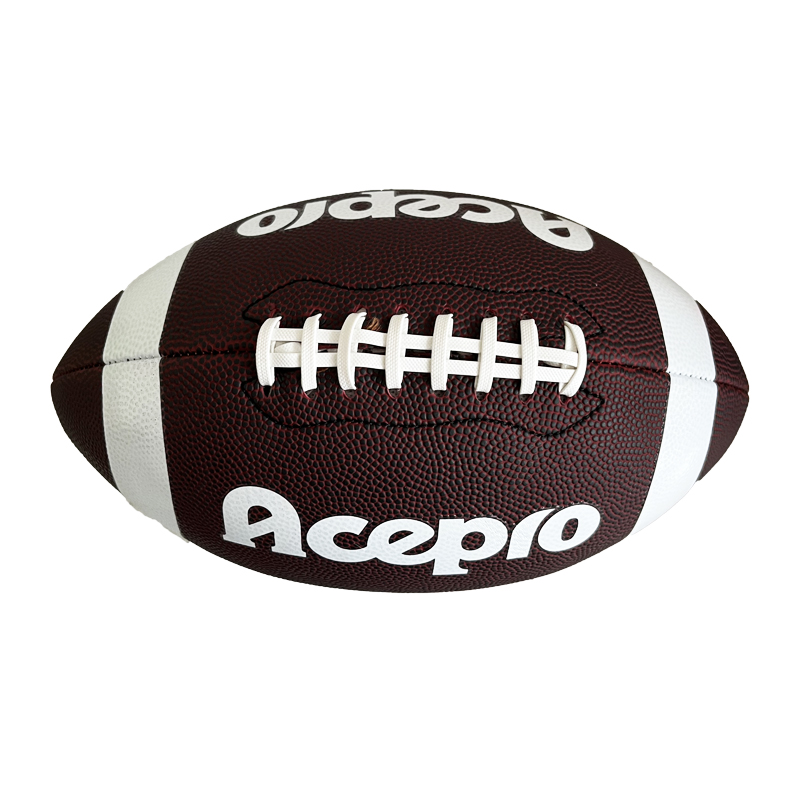 Football Professional Brown Rugby Size 9 American Football - UEESHOP