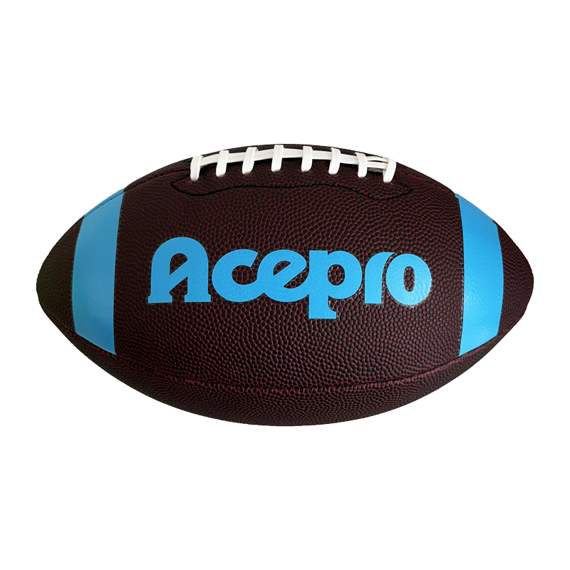 Football Professional Brown Rugby Size 9 American Football - UEESHOP