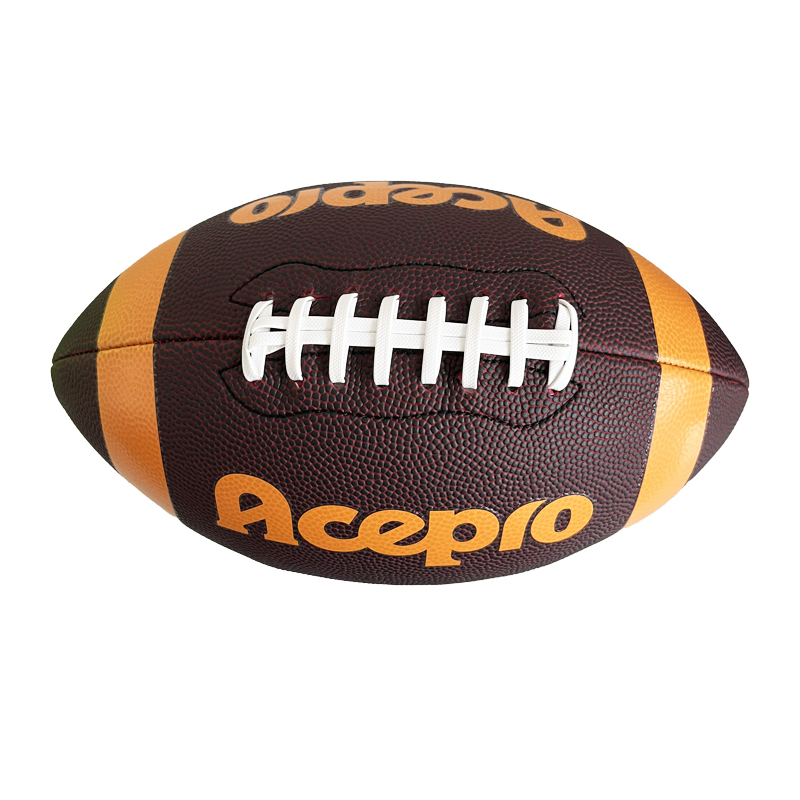 Football Professional Brown Rugby Size 9 American Football - UEESHOP