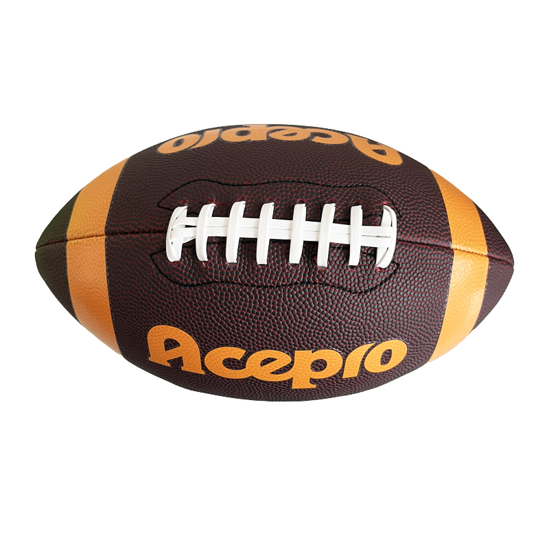 Football Professional Brown Rugby Size 9 American Football - UEESHOP