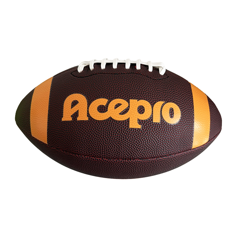 Football Professional Brown Rugby Size 9 American Football - UEESHOP
