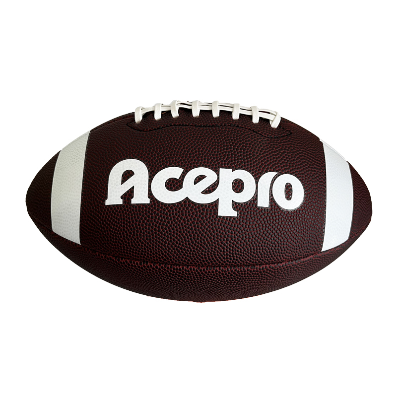 Football Professional Brown Rugby Size 9 American Football - UEESHOP