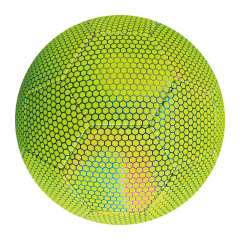Glow-in-the-dark machine-stitched soccer ball - ueeshop