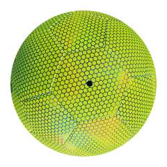 Glow-in-the-dark machine-stitched soccer ball - ueeshop