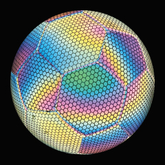 Flash machine-stitched football - ueeshop