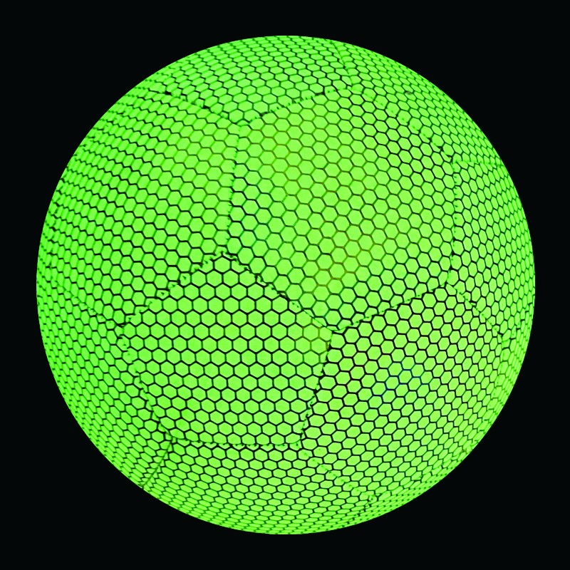 Glow-in-the-dark machine-stitched soccer ball - ueeshop