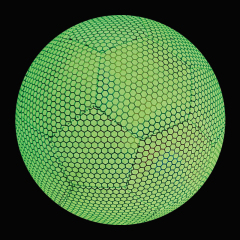 Glow-in-the-dark machine-stitched soccer ball - ueeshop
