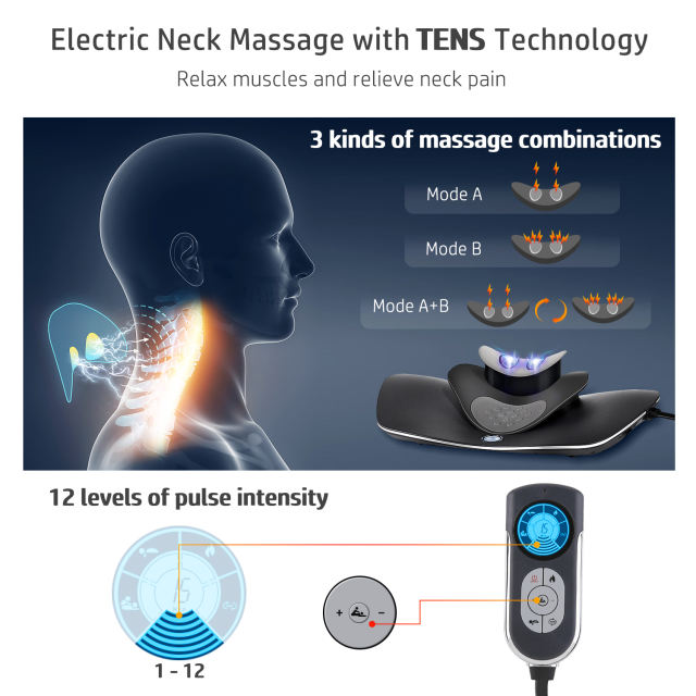 Cervical Neck Traction Device with Dual Dynamic