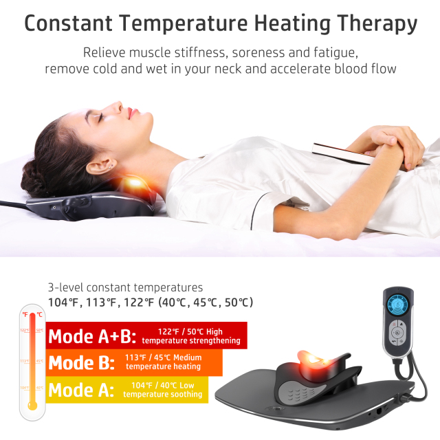 Twinklepoch Electric Lumbar Traction Device with Vibration Massager & Heat  Function, for Low Back Pain Relief 