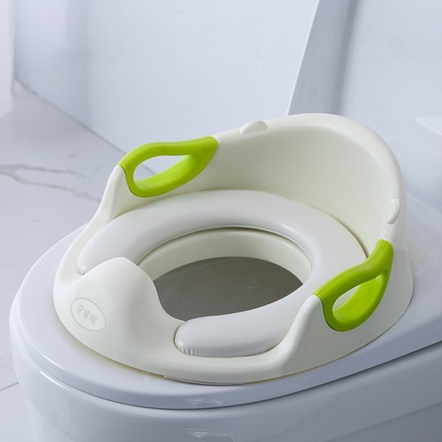 Baby Potty Training Toddler Toilet Seat,with Safety Handles,Splash Guard