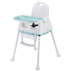 Adjustable Convertible Plastic 3-in-1 Baby feeding dining High Chair