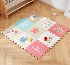 baby play mat letter Number animal mat