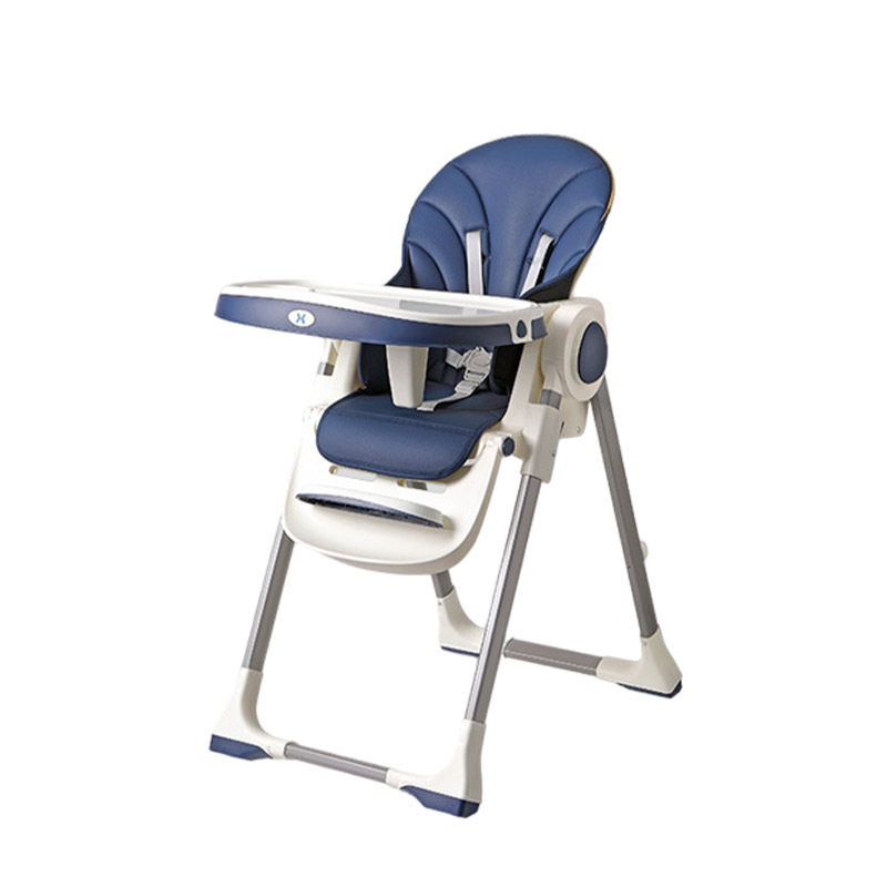 Maanit Foldable High Chair, Feeding Chair with Food Tray, Foot