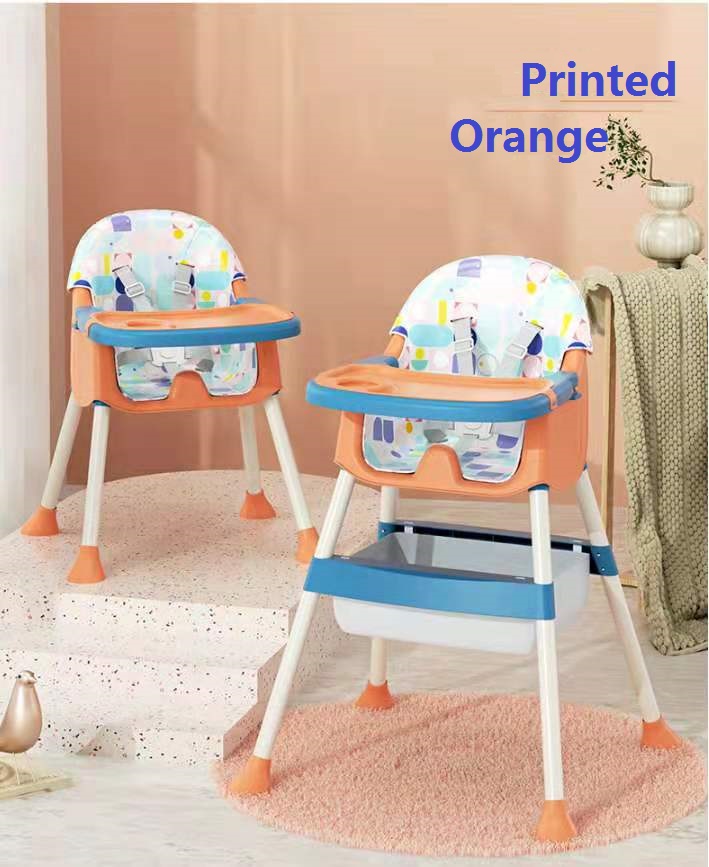 baby dining chair portable 2 in 1 folding high chair baby feeding indoor kids eating seat with bag