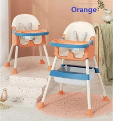 baby dining chair portable 2 in 1 folding high chair baby feeding indoor kids eating seat with bag