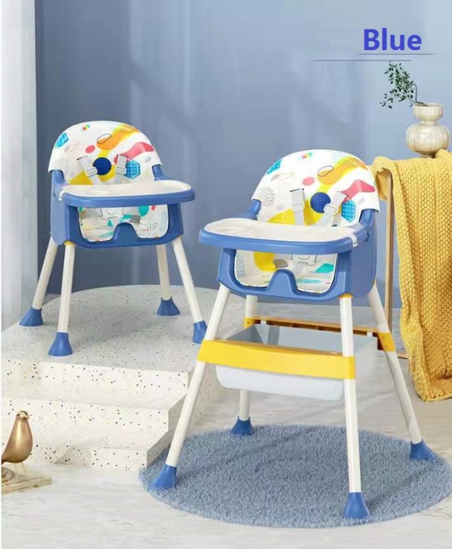 baby dining chair portable 2 in 1 folding high chair baby feeding indoor kids eating seat with bag