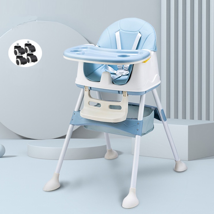 New child safety highchairs wholesale baby feed chair with wheel