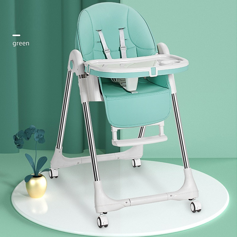 High Chairs for Babies Toddlers - Wooden or steel pipe High Chair