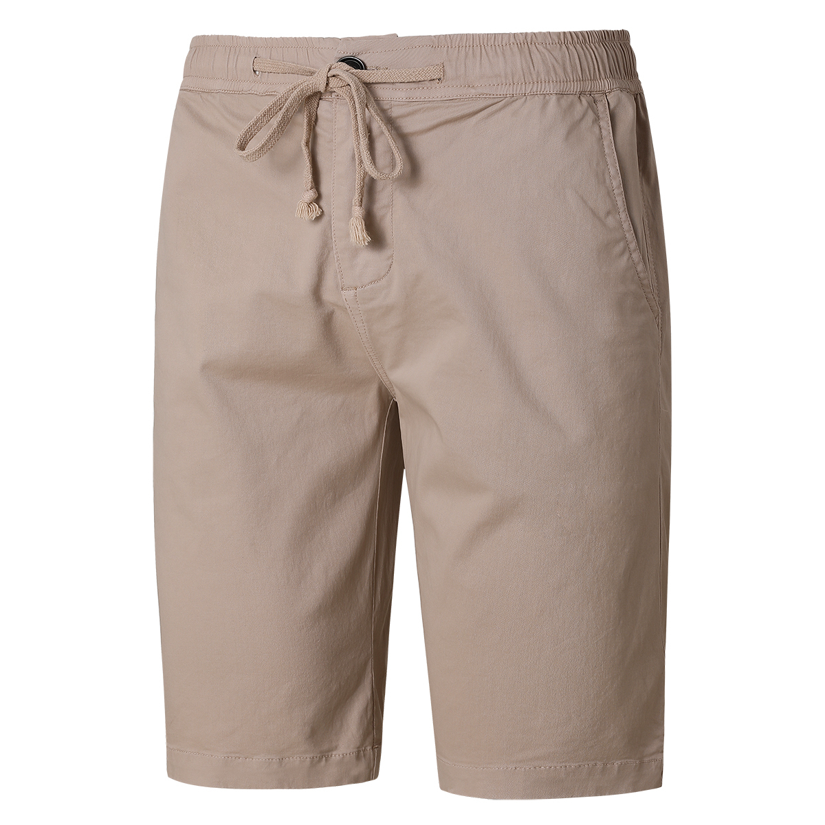 GorgeousBen Men's Casual Bright Soft Cream Chino Shorts