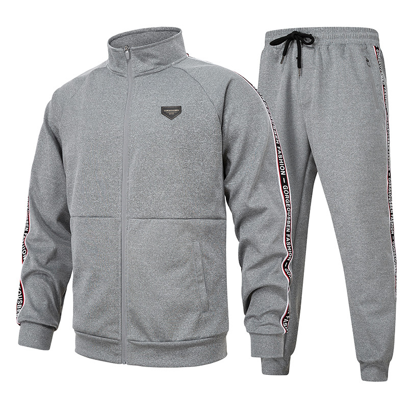 GorgeousBen Men's Zipper Pull Up and Jogger Sets & tracksuits with SBS zipper
