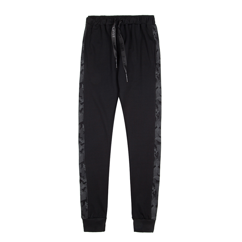 GorgeousBen Men's Loose Fit  Sweatpants Camo Side Print BNLK28