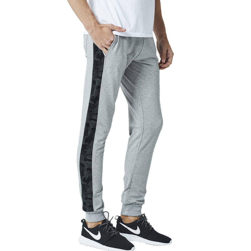 GorgeousBen Men's Loose Fit  Sweatpants Camo Side Print BNLK28