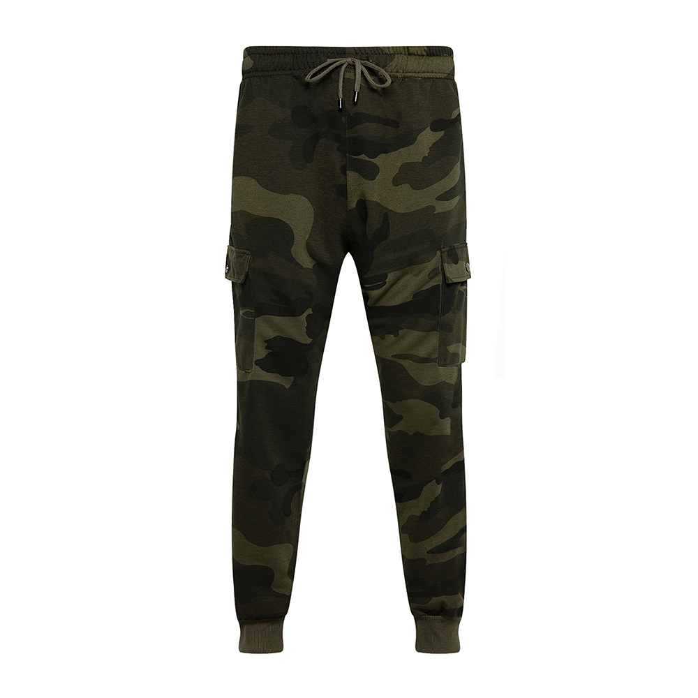 GorgeousBen Dark Army Green Cotton Trousers