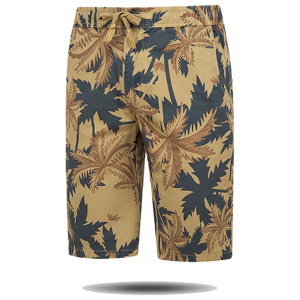 GorgeousBen Men's Yellow Summer Elegant Casual Golf Shorts