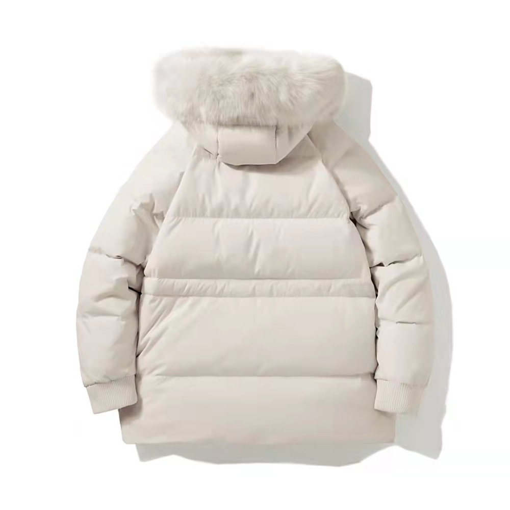 Women Thick Parka Jacket Faux Fur Hooded