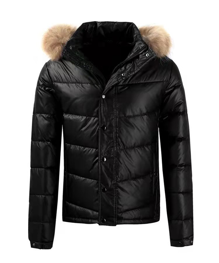 GorgeousBen Female puffer jacket with hooded with fur BN2206