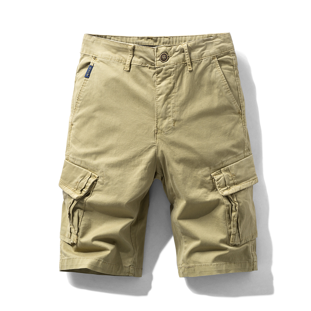 Men's garments dyed cargo shorts  BN106