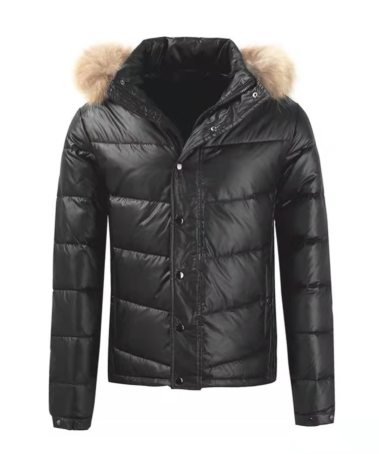 GorgeousBen Female puffer jacket with hooded with fur BN2206