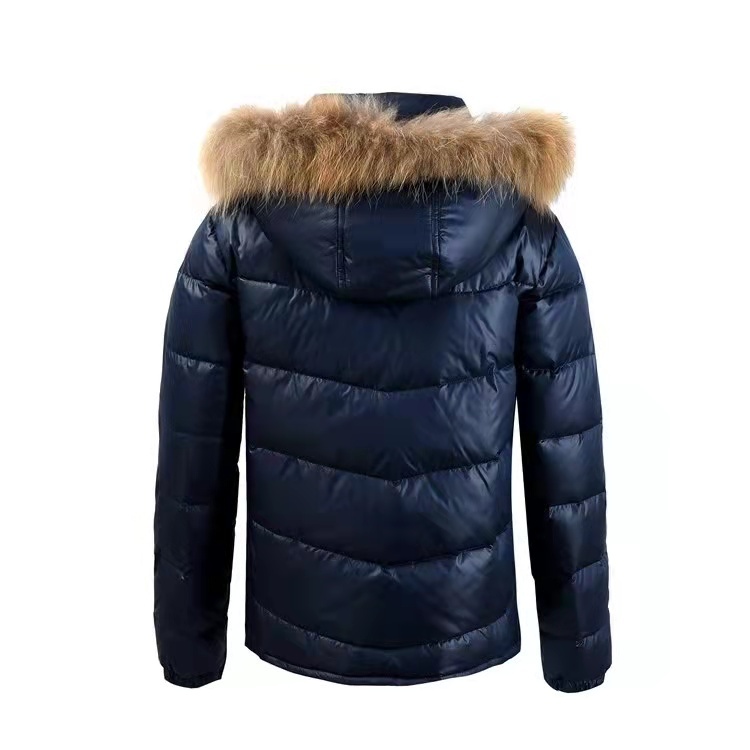 GorgeousBen Female puffer jacket with hooded with fur BN2206