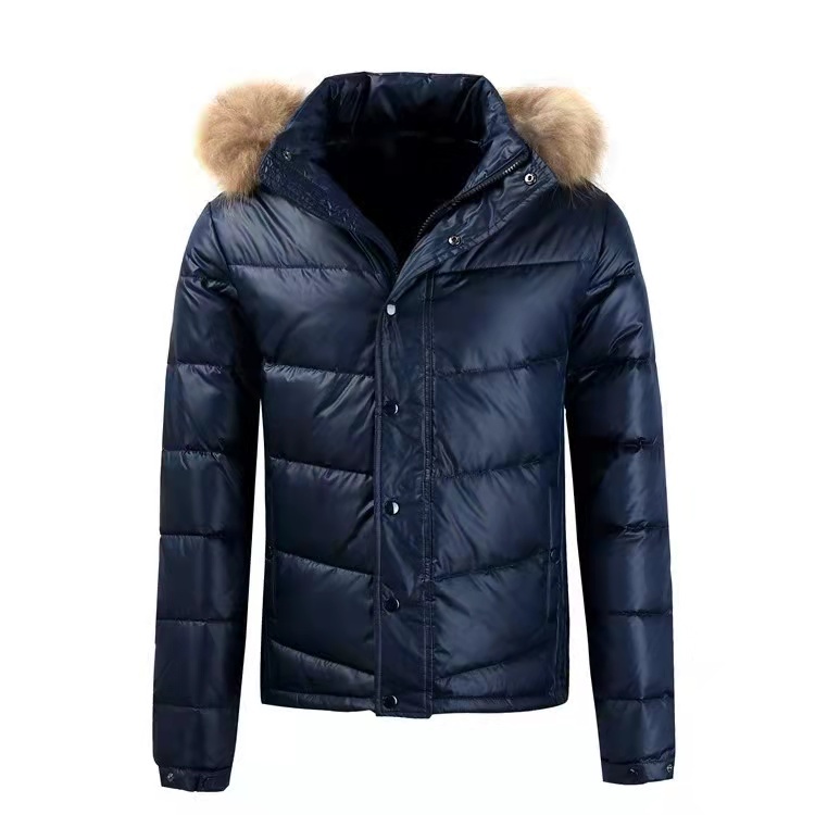 GorgeousBen Female puffer jacket with hooded with fur BN2206