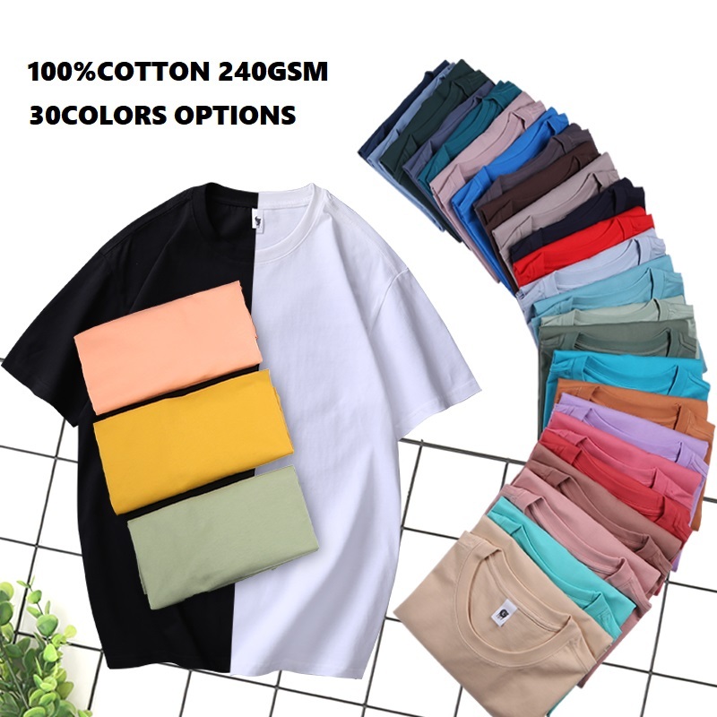 Custom Your Logo 100% Cotton round neck T-shirt for men Customize Any Deisgn Style Print BN2101T