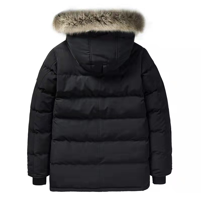 GorgeousBen Men's parkas jacket with hooded with fur BN2209