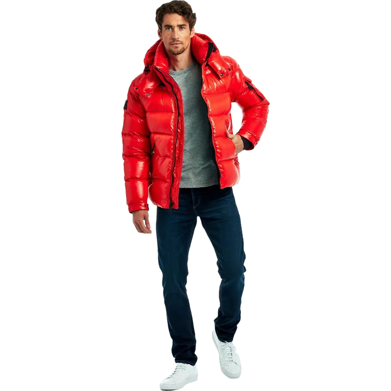 GorgeousBen Men's down jacket with hoodedr BN2201