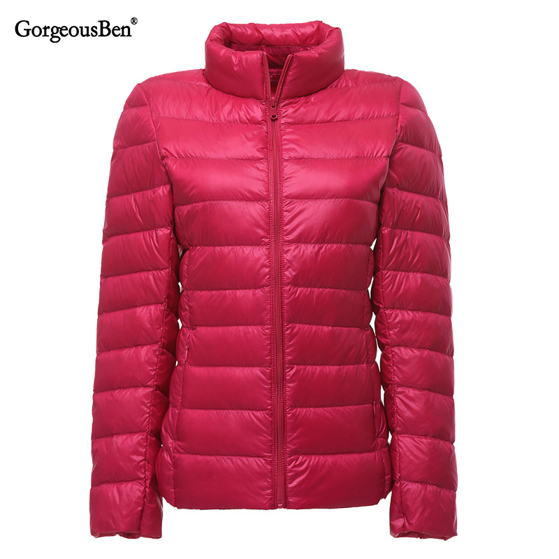 GorgeousBen Women's Full-Zip Water Resistance Packable Puffer Jacket BN0427WL