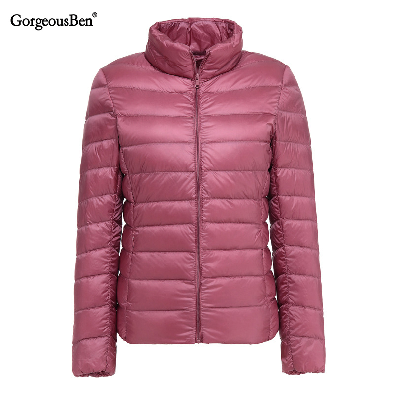 GorgeousBen Women's Full-Zip Water Resistance Packable Puffer Jacket BN0427WL