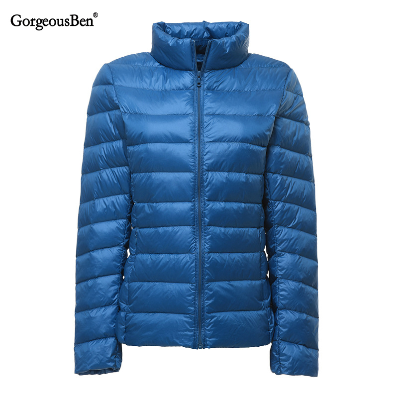 GorgeousBen Women's Full-Zip Water Resistance Packable Puffer Jacket BN0427WL