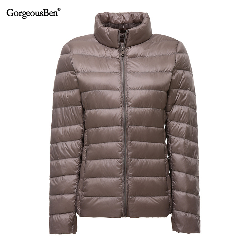 GorgeousBen Women's Full-Zip Water Resistance Packable Puffer Jacket BN0427WL