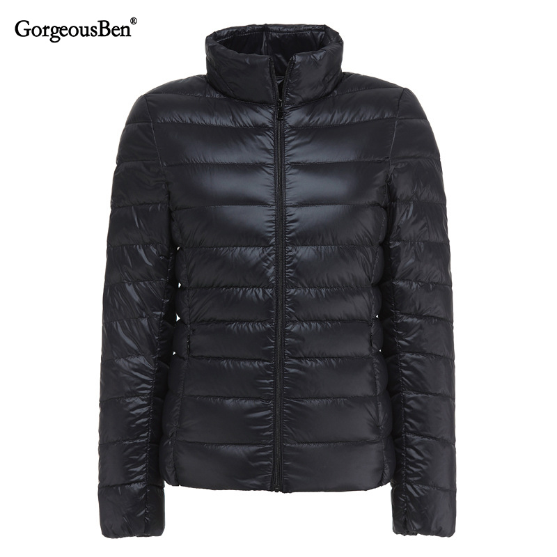 GorgeousBen Women's Full-Zip Water Resistance Packable Puffer Jacket BN0427WL