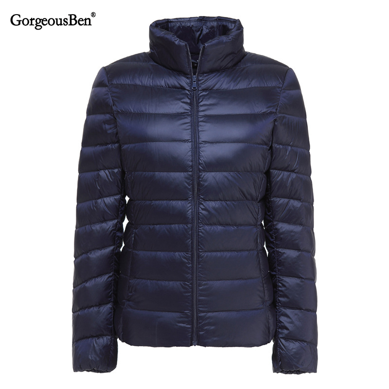 GorgeousBen Women's Full-Zip Water Resistance Packable Puffer Jacket BN0427WL