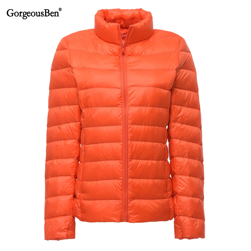 GorgeousBen Women's Full-Zip Water Resistance Packable Puffer Jacket BN0427WL