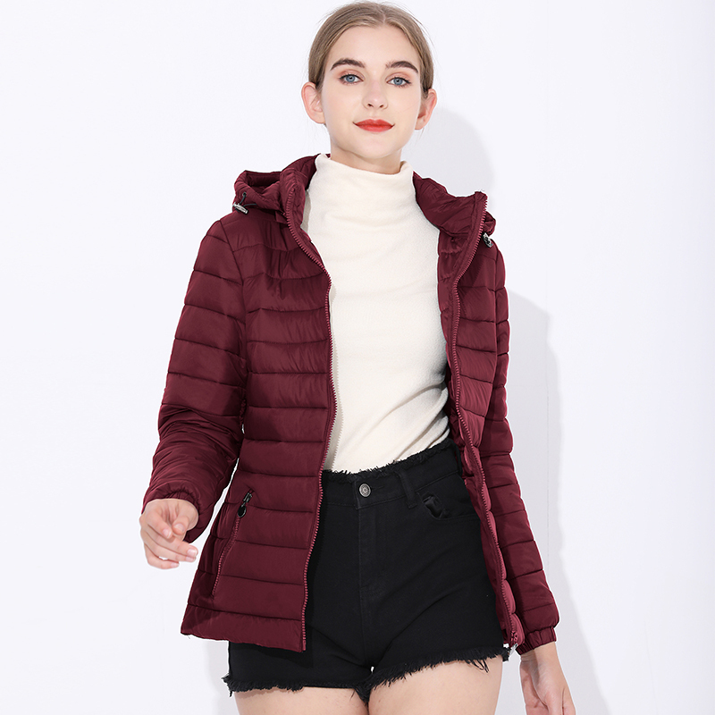 GorgeousBen Women's padding jacket with hooded CLS18-002