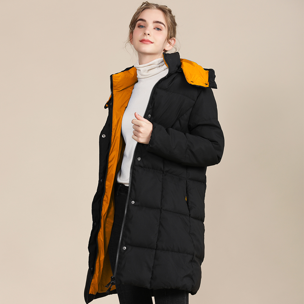 GorgeousBen Women's padding jacket with hooded BNYYBM2220 YYOZ8815