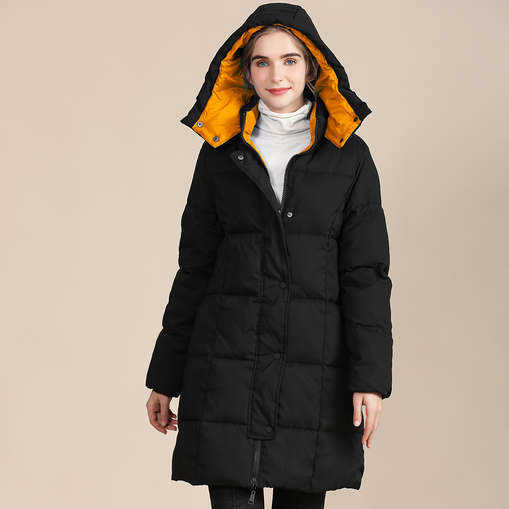GorgeousBen Women's padding jacket with hooded BNYYBM2220 YYOZ8815