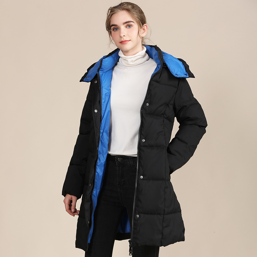 GorgeousBen Women's padding jacket with hooded BNYYBM2220 YYOZ8815
